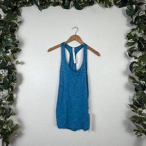 Lululemon Athletic 105 Singlet Racerback Tank Top Heathered Blue NWT Size 4